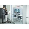 Aidata Sit/Stand Mobile Laptop Workstation, Black LPD008P